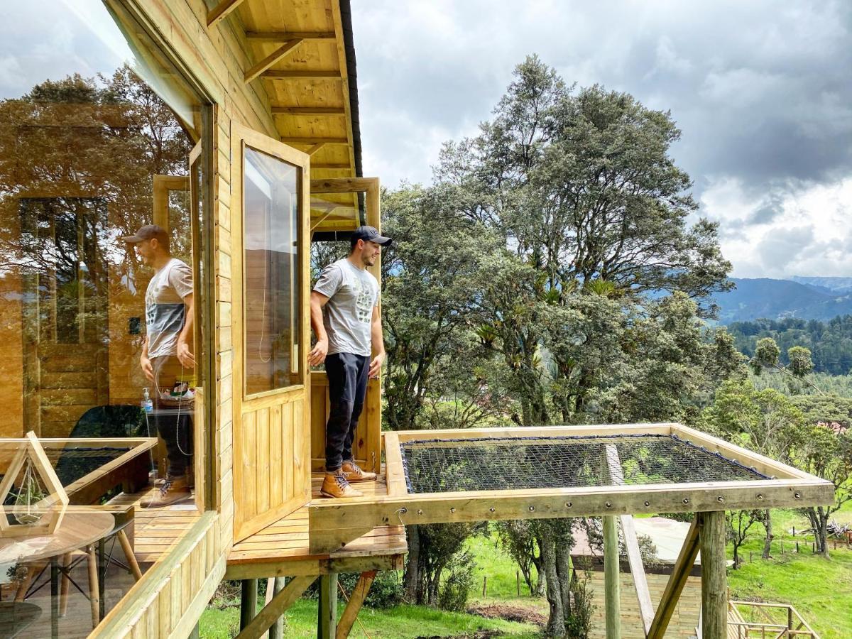 Hotel Neusa Hills Glamping Tausa Viejo Exteriér fotografie