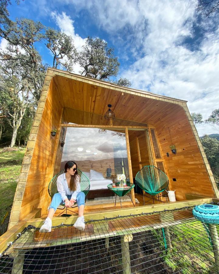 Hotel Neusa Hills Glamping Tausa Viejo Exteriér fotografie