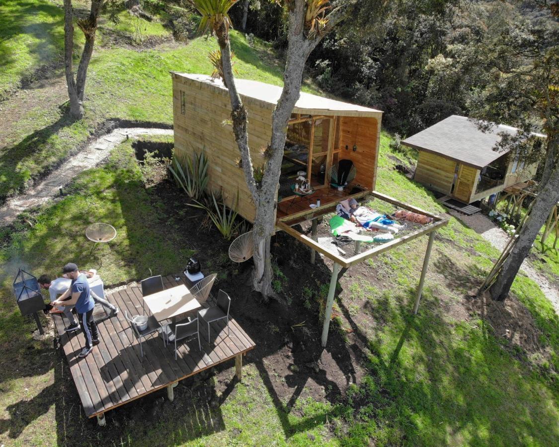 Hotel Neusa Hills Glamping Tausa Viejo Exteriér fotografie