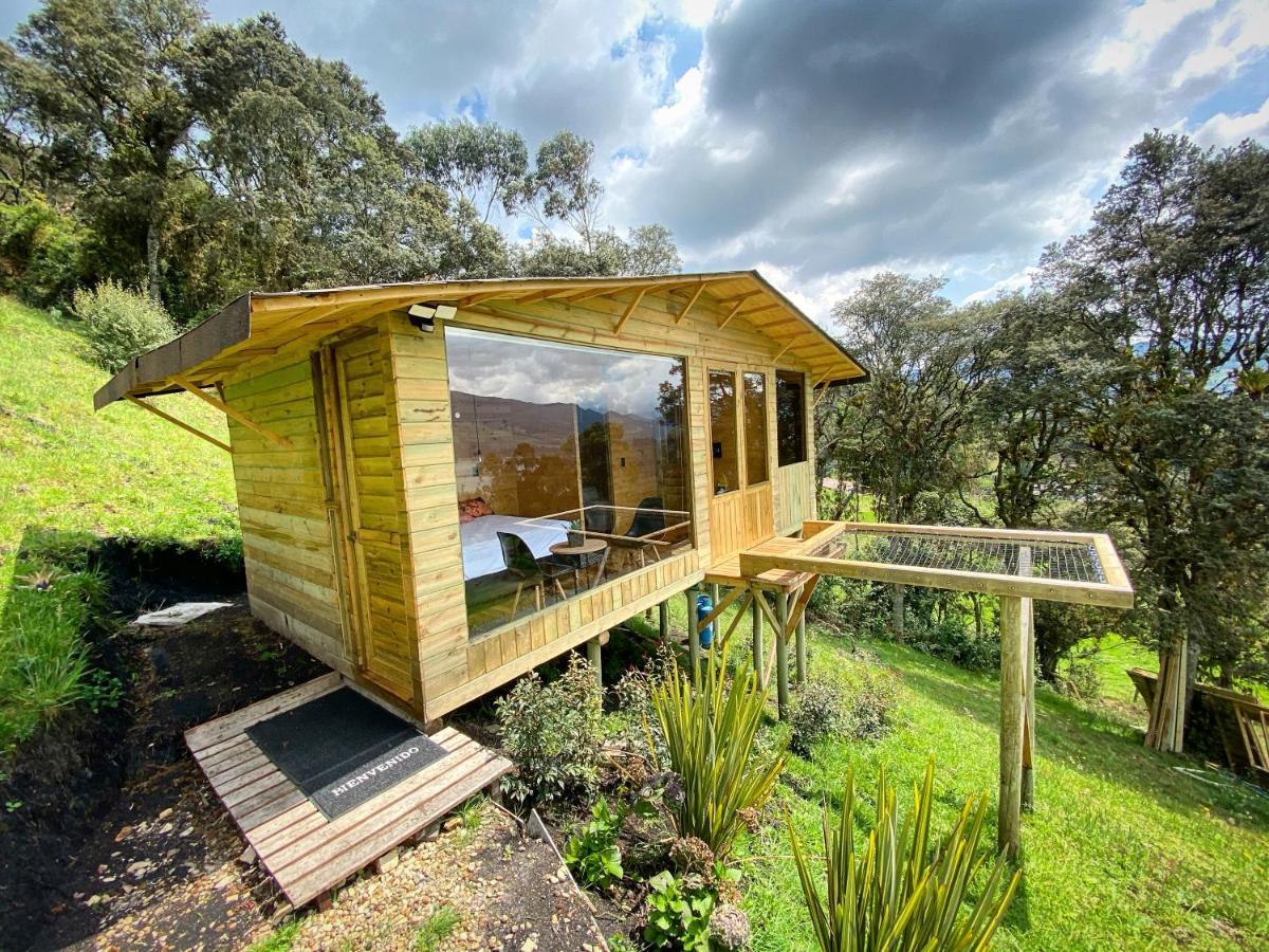 Hotel Neusa Hills Glamping Tausa Viejo Exteriér fotografie